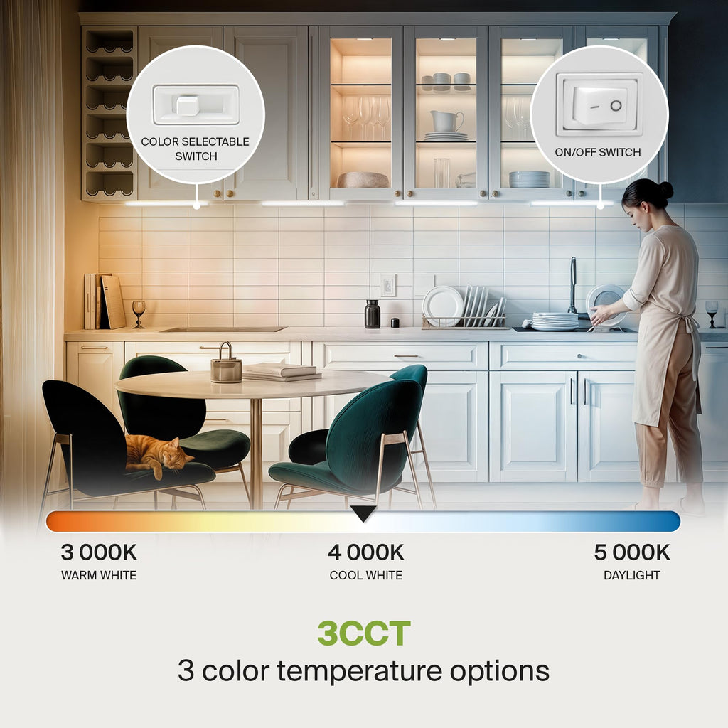 24 inch 12W Dimmable LED Under Cabinet Lighting R6109