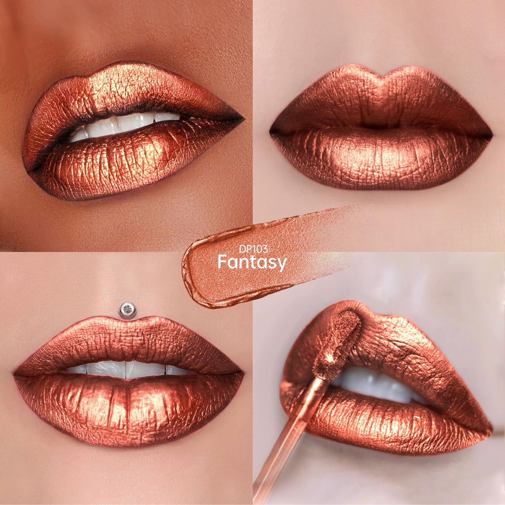 Metallic Reddish Brown Lipstick H121966
