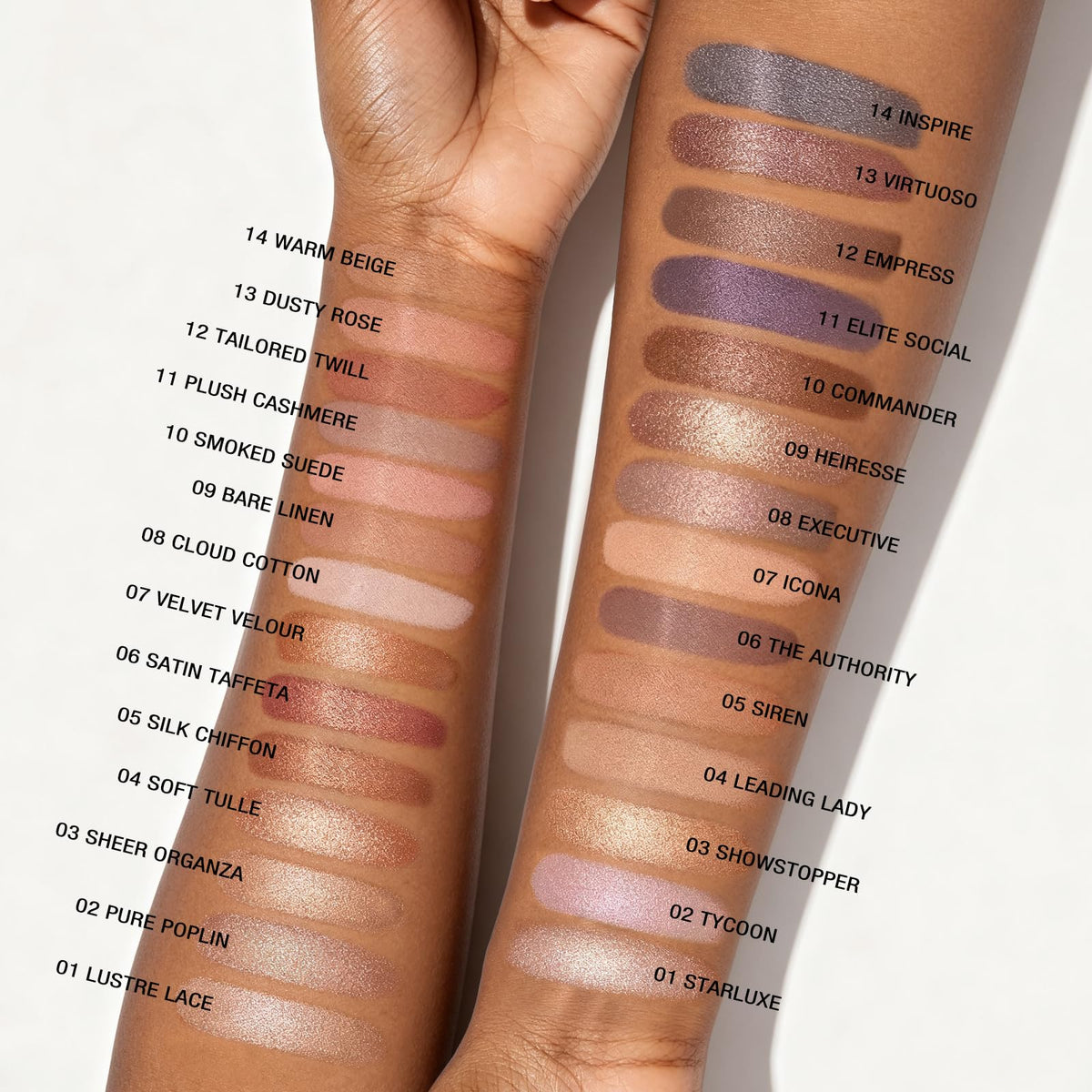 Baked Eyeshadow Palette, Matte & Shimmer N234397