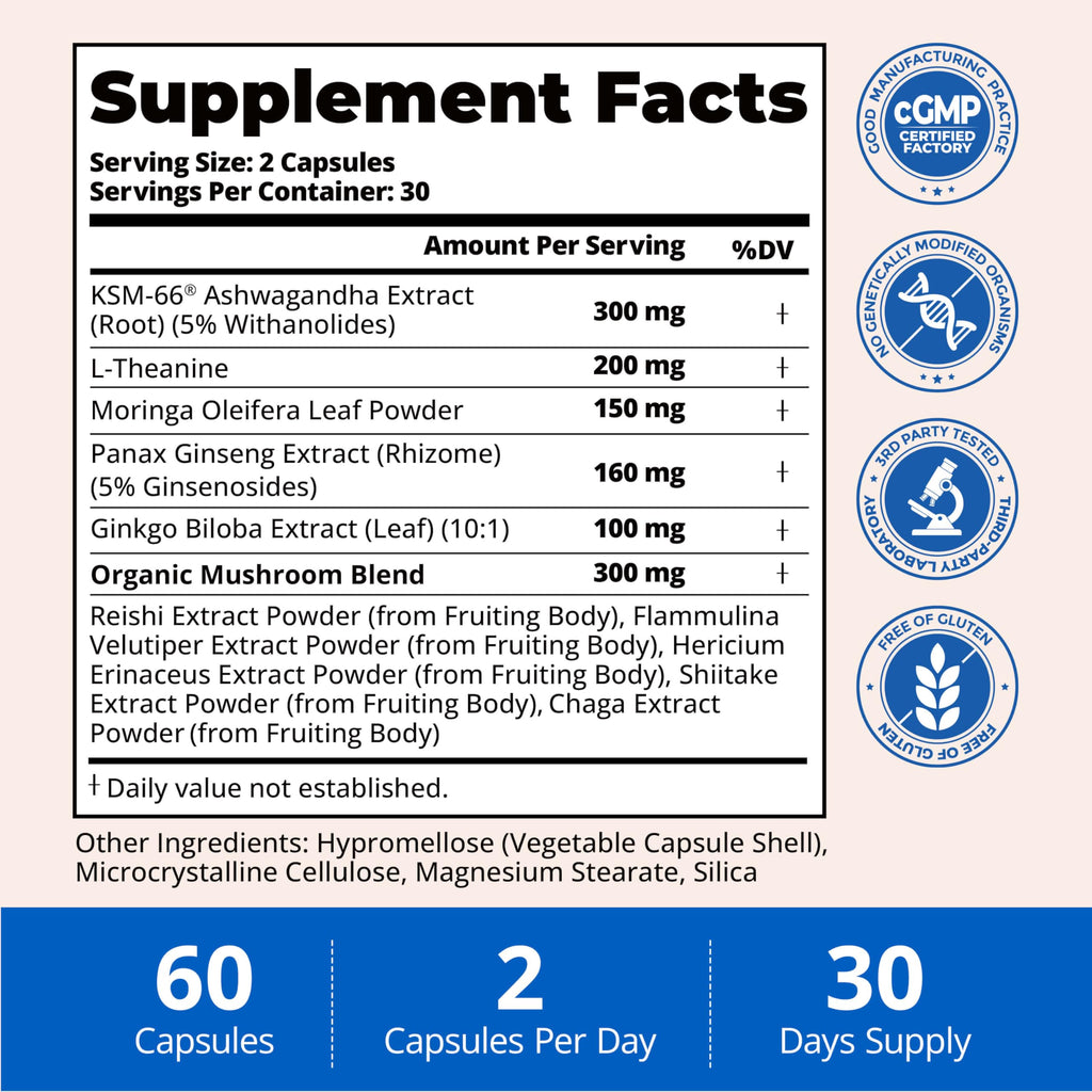 Ashwagandha Supplements J274
