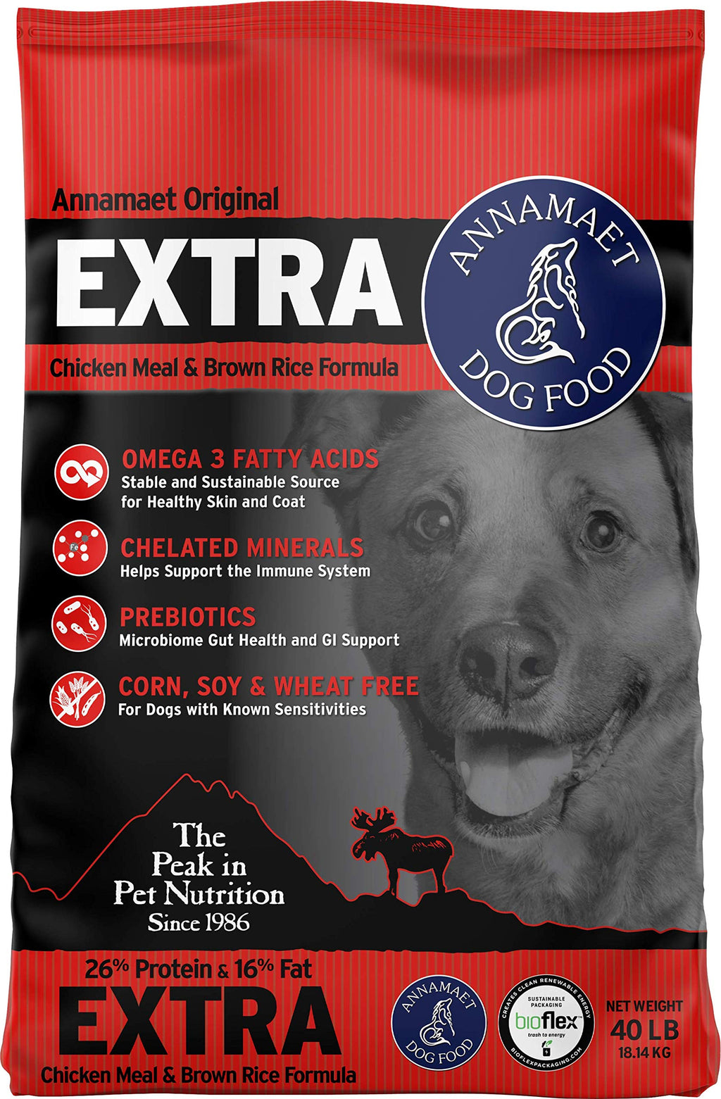 Chicken & Brown Rice Dry Dog Food 40-lb bag Z623