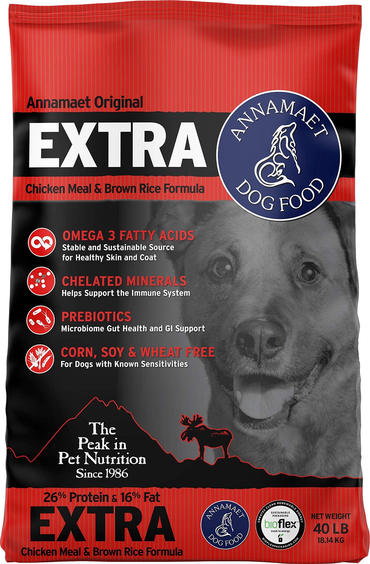Chicken & Brown Rice Dry Dog Food 40-lb bag Z623