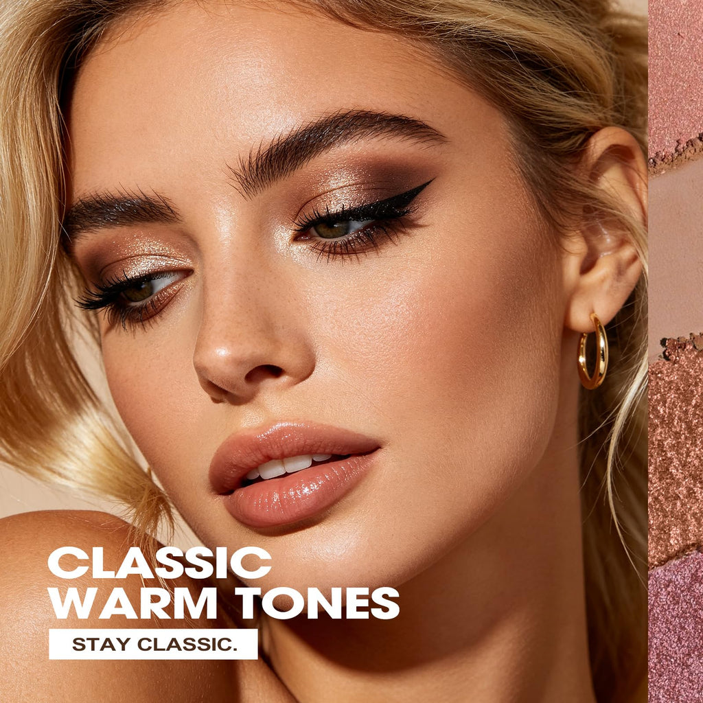 Baked Eyeshadow Palette, Matte & Shimmer N234397