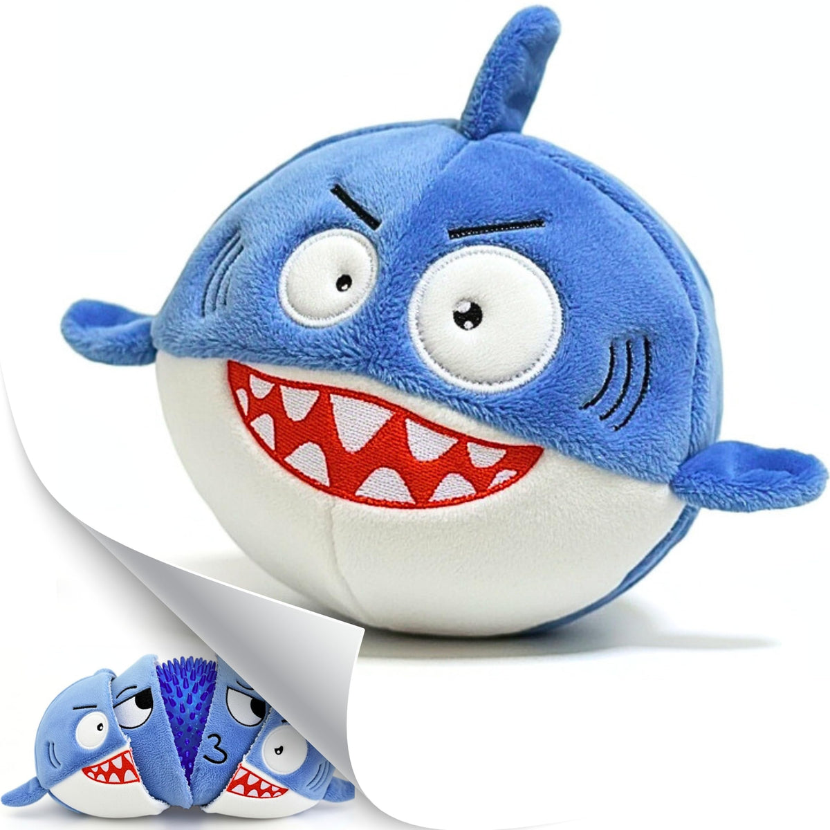 Tough Squeaky Chew Ball Dog Toy P837