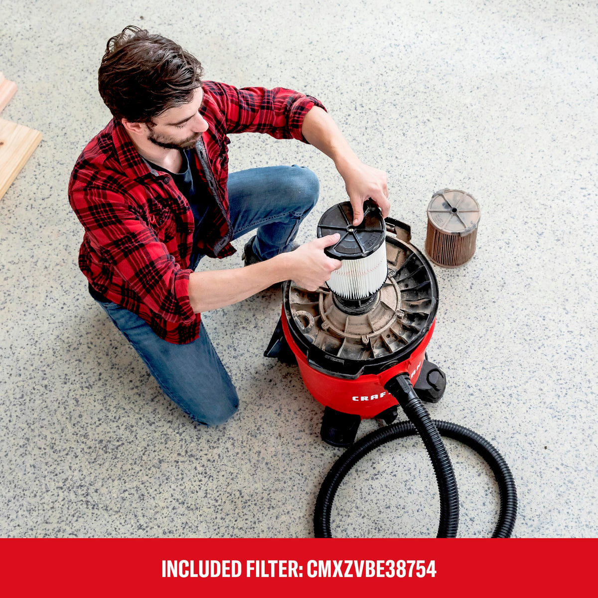 9 Gallon Wet Dry Shop Vacuum B624934