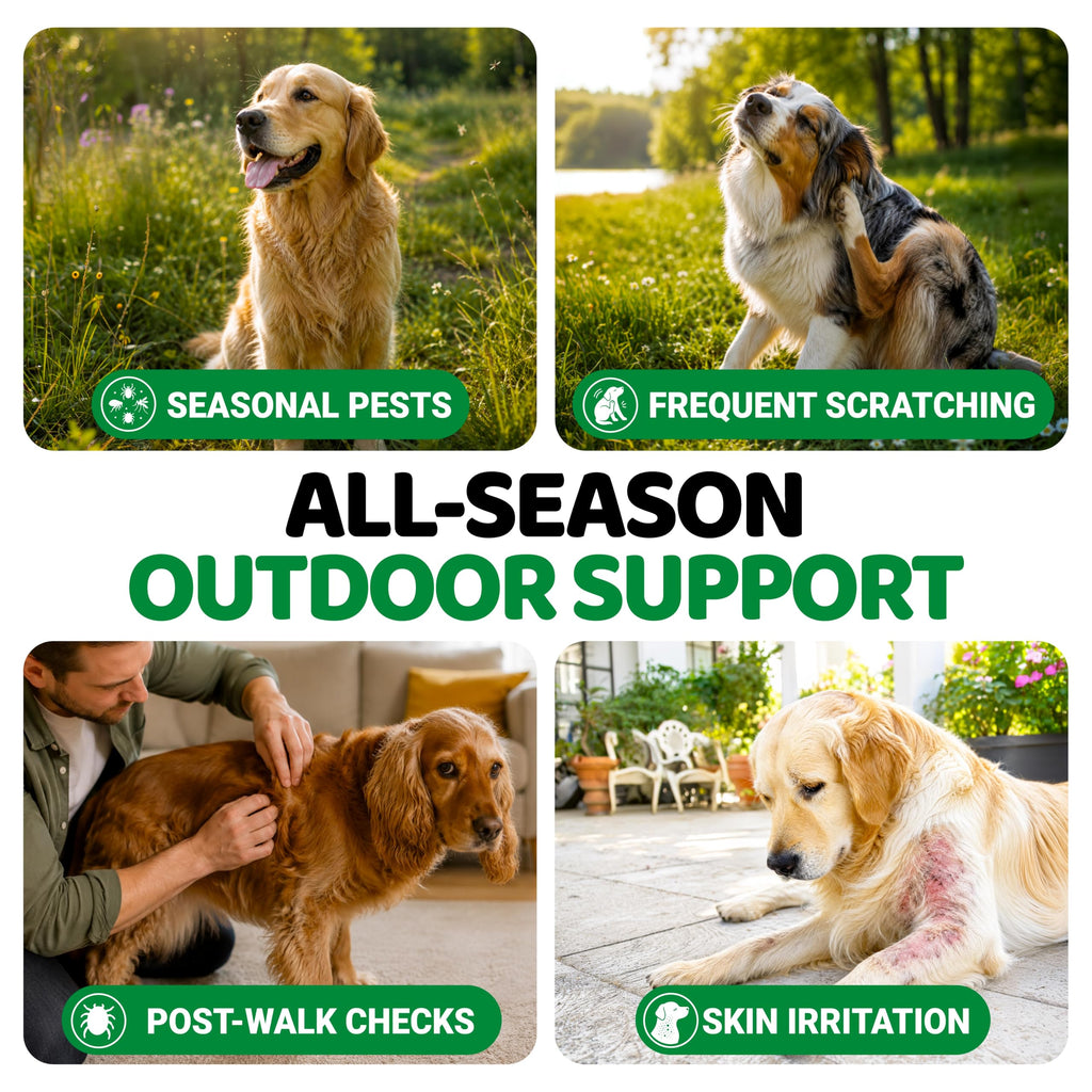 Natural Oral Flea and Tick Prevention for Dogs, 170 Chews P781195