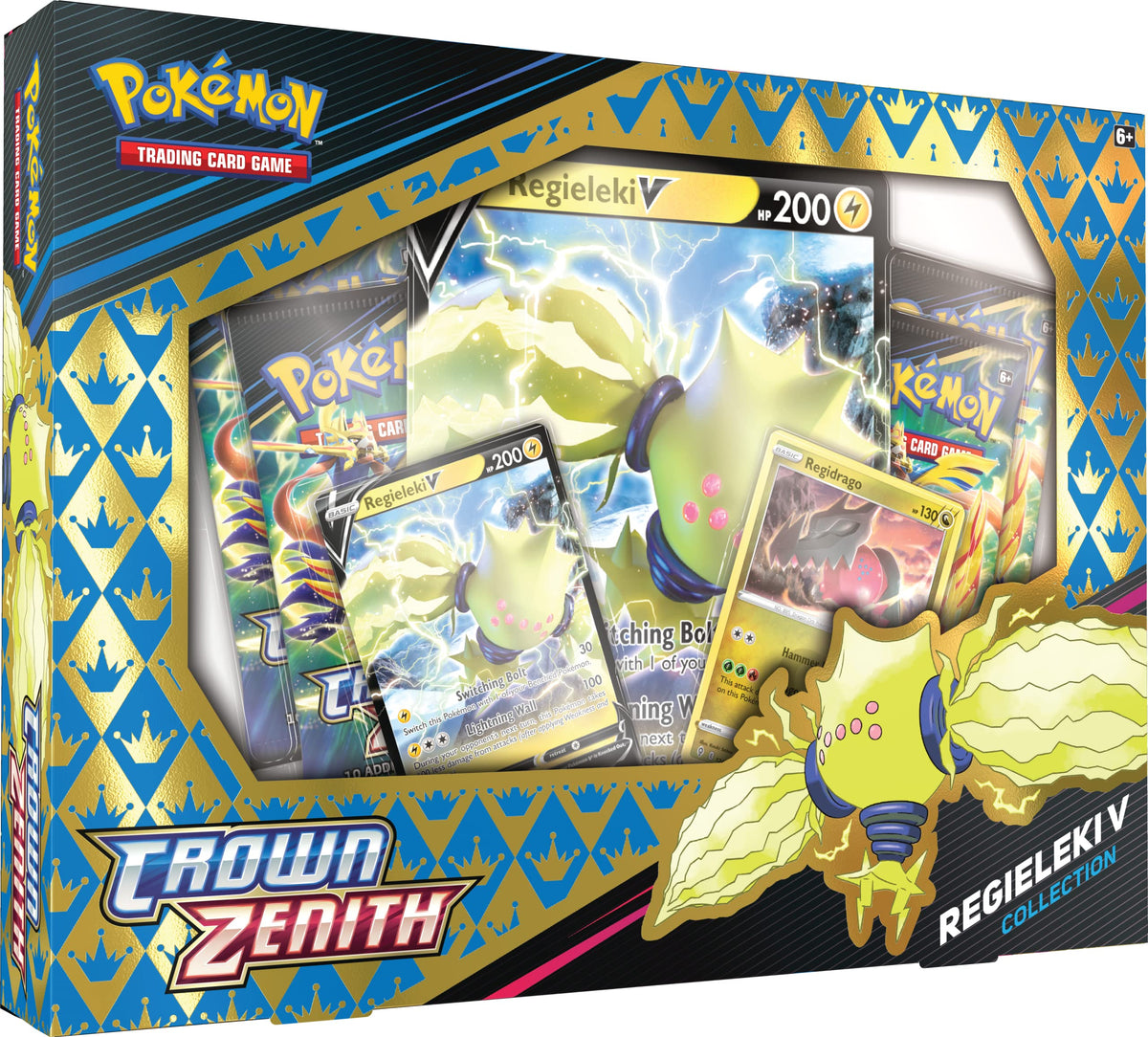 Pokémon Regieleki V Crown Zenith Collection U6758