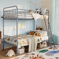Twin Over Twin Convertible Bunk Bed Y51303