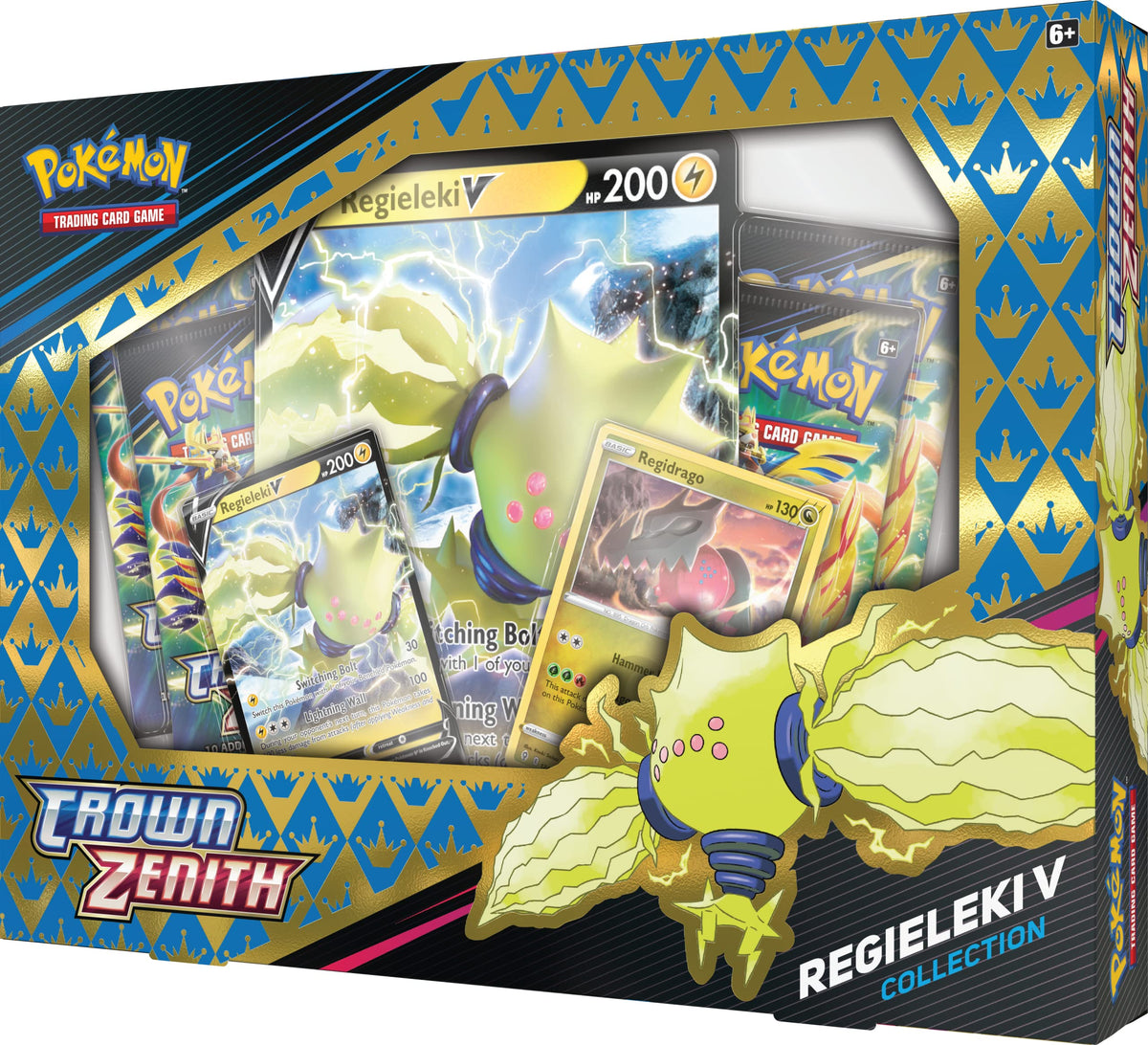 Pokémon Regieleki V Crown Zenith Collection U6758